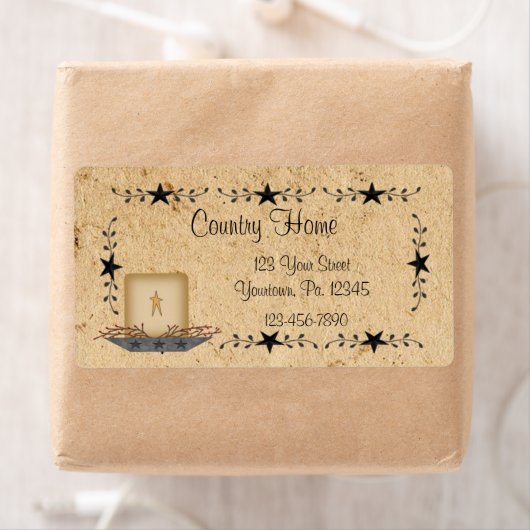 Sterne-Border-Candle (Insitu)