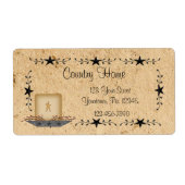 Sterne-Border-Candle (Vorne)