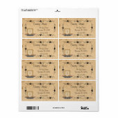 Sterne-Border-Candle (Vorne)