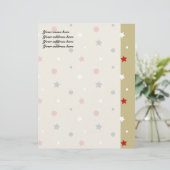 Sterne Briefbogen (Stehend Vorderseite)