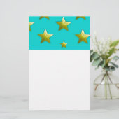 Sterne Briefpapier (Stehend Vorderseite)