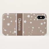 Sterne Case-Mate iPhone Hülle (Rückseite (Horizontal))