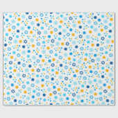Sterne Davids Geschenkpapier (Flach)