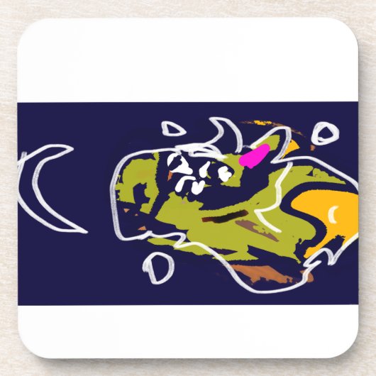 Sterne der Badeanstalt Getränkeuntersetzer (Vorderseite)