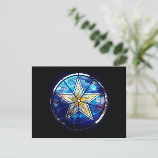 Sterne der Postkarte Stella Maris (Stehend Vorderseite)