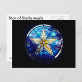 Sterne der Postkarte Stella Maris (Vorne/Hinten)