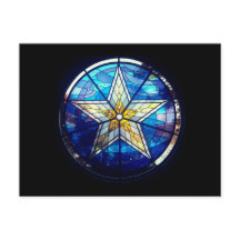 Sterne der Postkarte Stella Maris