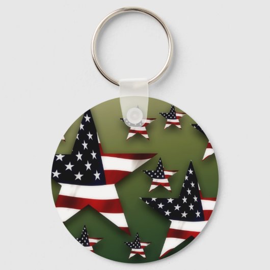 Sterne der USA Schlüsselanhänger (Vorderseite)
