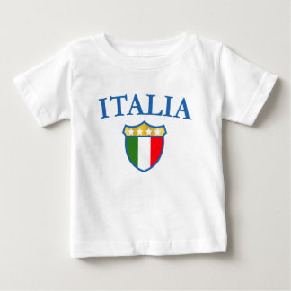 Sterne des Italien-Emblem-Shirt-4 Baby T-shirt