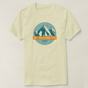 Sterne des Mt. Washington New Hampshire Mond T-Shirt