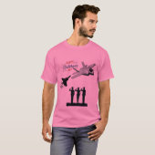 Sterne des Opfers pink T-Shirt (Vorne ganz)