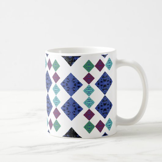 Sterne Diamanten Kaffeetasse (Rechts)