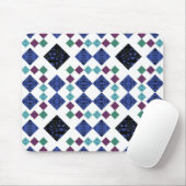 Sterne Diamanten Mousepad (Mit Mouse)