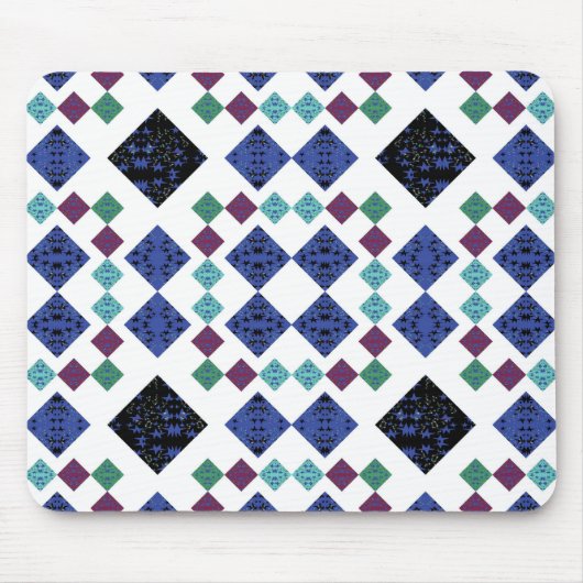 Sterne Diamanten Mousepad (Vorne)