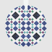 Sterne Diamanten Ornament (Rückseite)