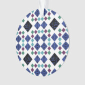 Sterne Diamanten Ornament (Vorderseite)