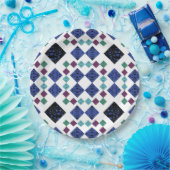 Sterne Diamanten Pappteller (Party)