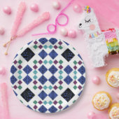 Sterne Diamanten Pappteller (Party)