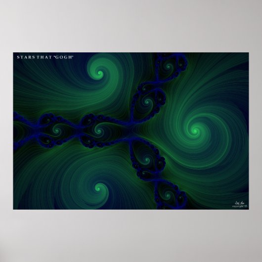 Sterne, die "Gogh" Poster (Vorne)