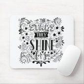 Sterne, die sie für Sie glänzen Mousepad (Mit Mouse)