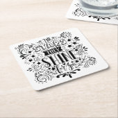 Sterne, die sie für Sie glänzen Rechteckiger Pappuntersetzer (angewinkelt)