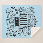 Sterne, die sie für Sie glänzen Sherpadecke (Vorderseite (Horizontal))