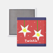 Sterne, die twinkle magnet (Vorderseite/Rückseite)