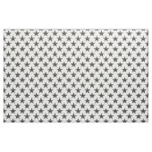 Sterne dunkelgrau halbe Perle Stoff (Fat Quarter (45,7 x 55,9 cm))