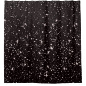 Sterne Duschvorhang (Vorderseite)