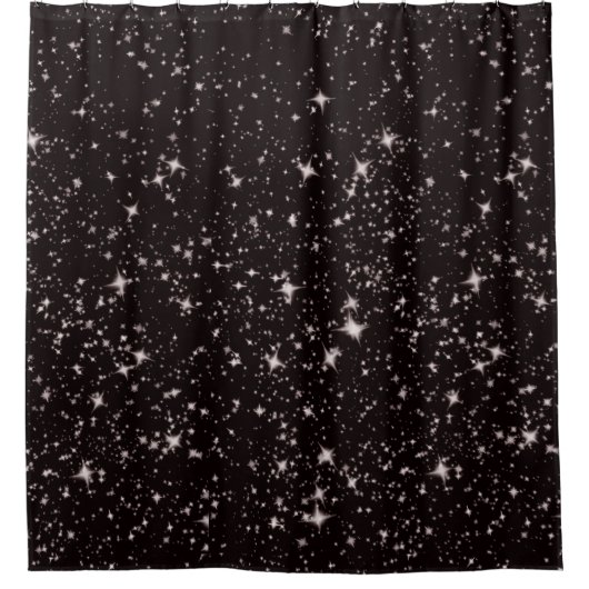 Sterne Duschvorhang (Vorderseite)