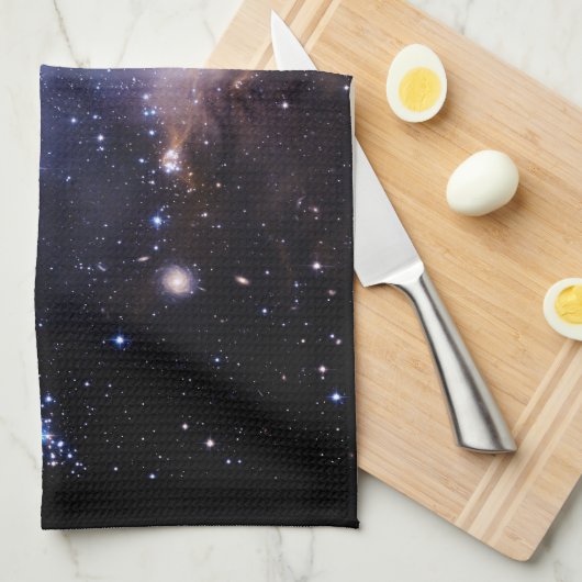 Sterne eben bilden geschirrtuch (Viertel Falte)