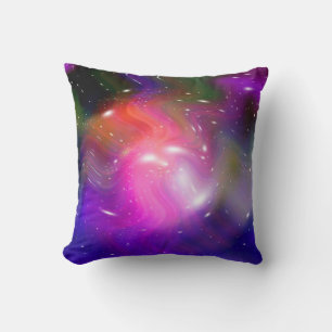 Sterne eines Planeten und einer Galaxie Kissen
