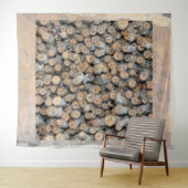 Sterne entlang der Rio Grande Cotton Wood Trees Ta Wandteppich (Beispiel (Horizontal))