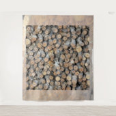 Sterne entlang der Rio Grande Cotton Wood Trees Ta Wandteppich (Vorderseite)