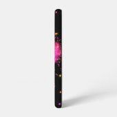 Sterne explodieren - Fraktal Samsung Galaxy Hülle (Linke Seite)