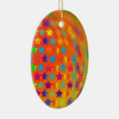 Sterne explodierte OVAL ORNAMENT (Rechts)
