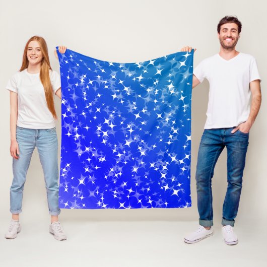 Sterne Fleece-Decke Fleecedecke (Beispiel)