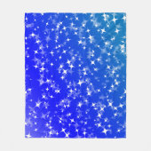 Sterne Fleecedecke (Vorderseite)