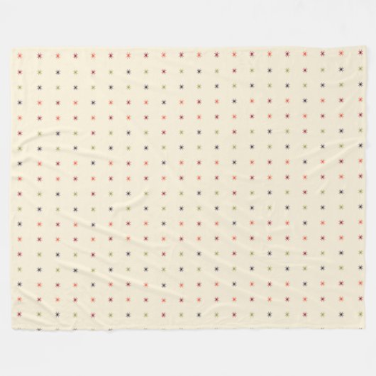Sterne Fleecedecke (Vorderseite (Horizontal))