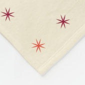 Sterne Fleecedecke (Ecke)