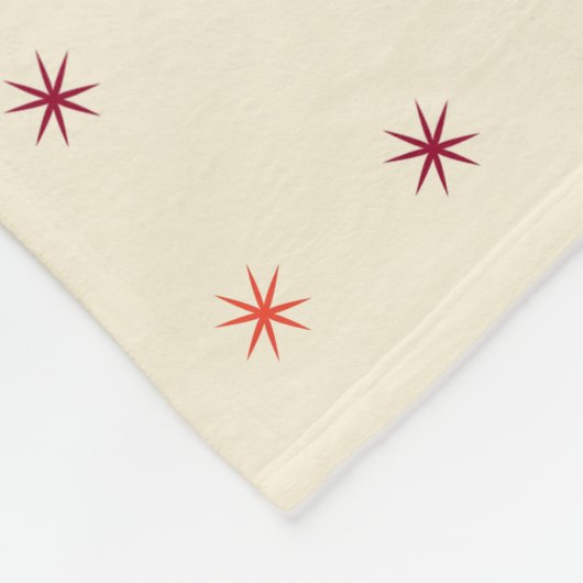 Sterne Fleecedecke (Ecke)
