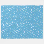 Sterne Fleecedecke (Vorderseite (Horizontal))