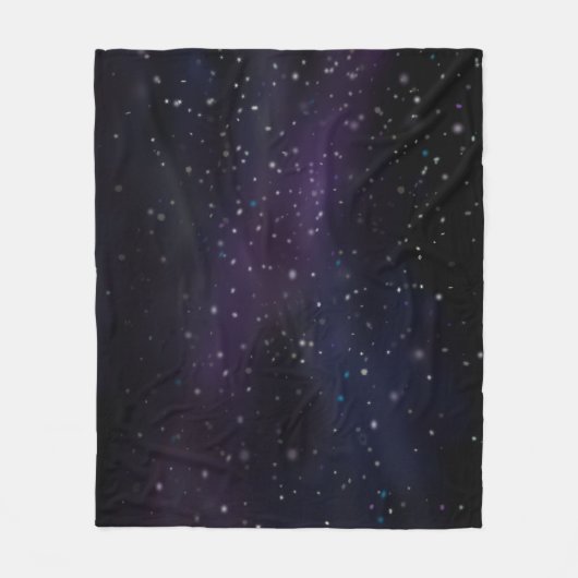 Sterne Fleecedecke (Vorderseite)