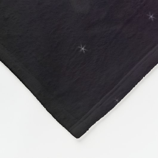 Sterne Fleecedecke (Ecke)