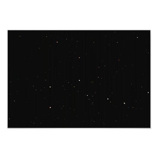 Sterne Fotodruck (Vorne)