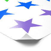 Sterne Fotodruck (Ecke)