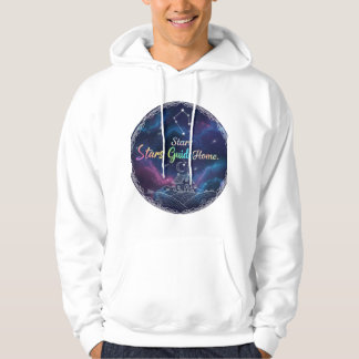 Sterne führen nach Hause Hoodie