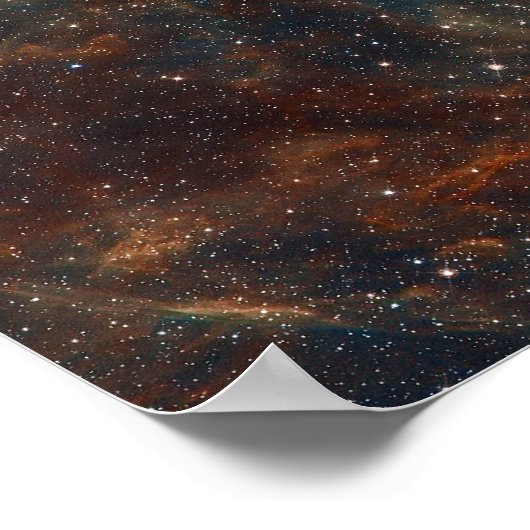 Sterne Geburt in 30 Doradus Tarantula Nebula NGC 2 Poster (Ecke)