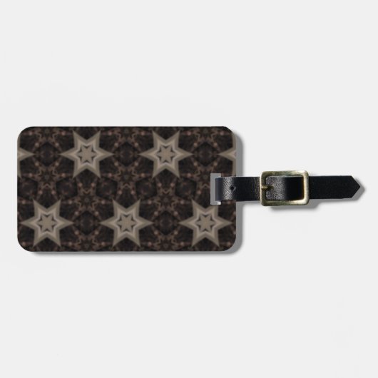 Sterne Gepäckanhänger (Vorderseite horizontal)