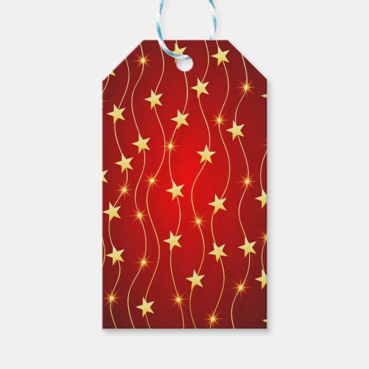 Sterne Geschenkanhänger (Vorderseite)